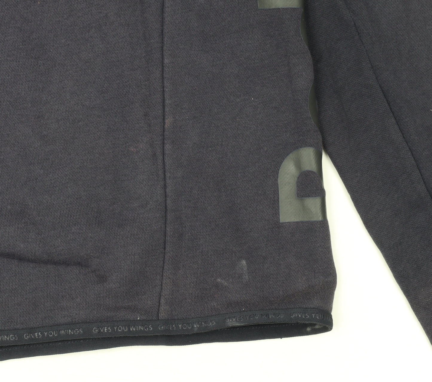 Puma Red Bull Racing Mens Blue Full Zip Hoodie Size L