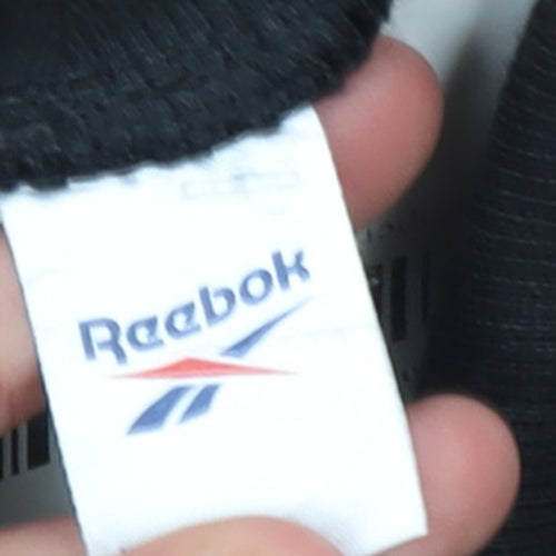 Reebok Women's Black Small Roll Neck Pullover Sweatshirt