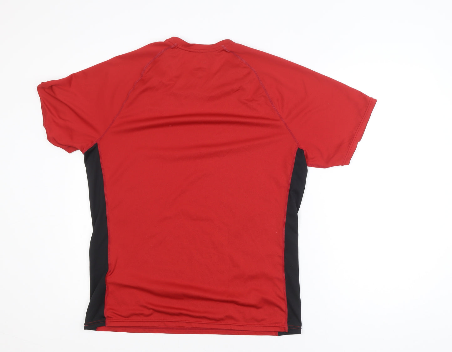 Nike Boys Red Dri-FIT Short Sleeve Athletic T-Shirt Size L