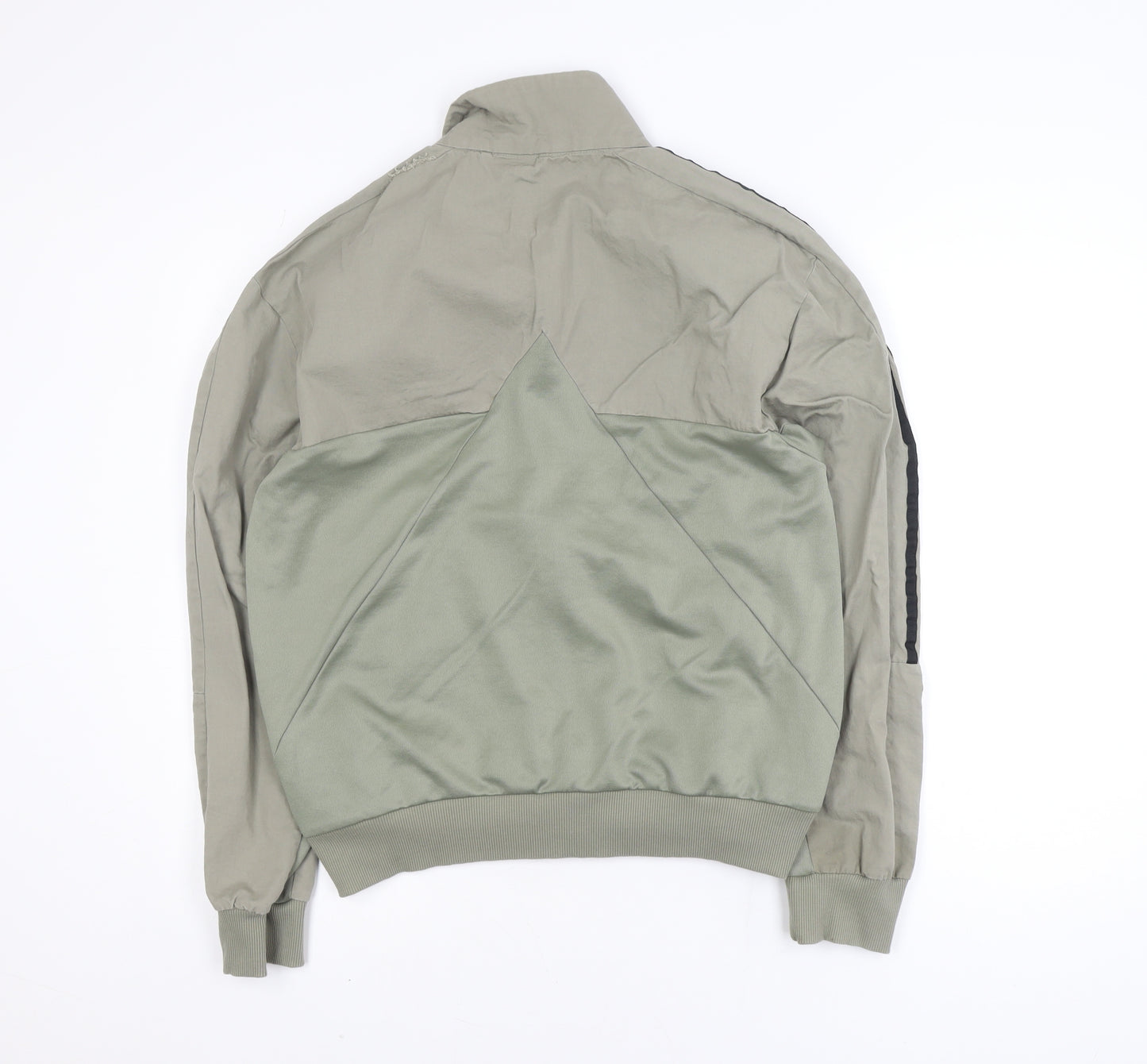 adidas Men's Green Full Zip Sports Jacket Size S Casual Gymwear