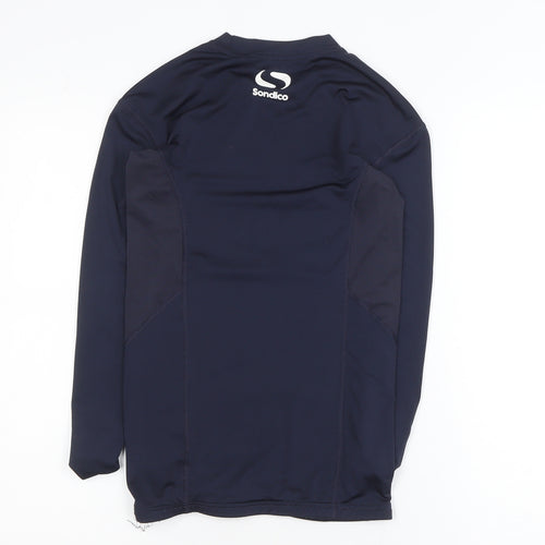 Sondico Men’s Blue Compression Long Sleeve Sports Top XS