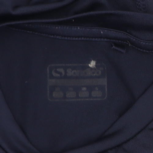Sondico Men’s Blue Compression Long Sleeve Sports Top XS