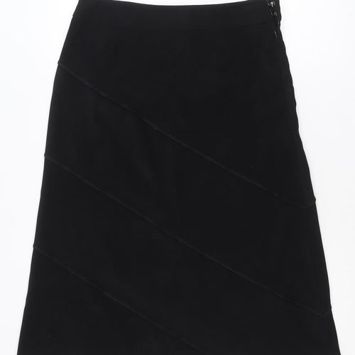 Berkertex Women’s Black A-Line Knee Length Skirt Size 12