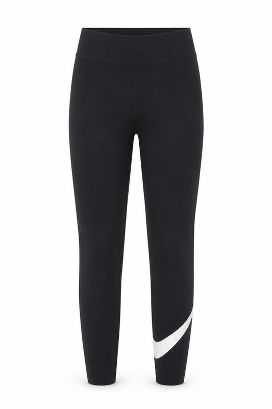 Nike Women's Black XS Ankle Leggings Cotton Blend Stretch Sportswear