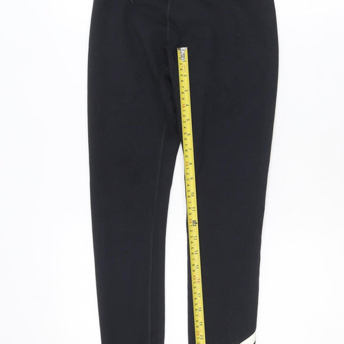 Nike Women's Black XS Ankle Leggings Cotton Blend Stretch Sportswear