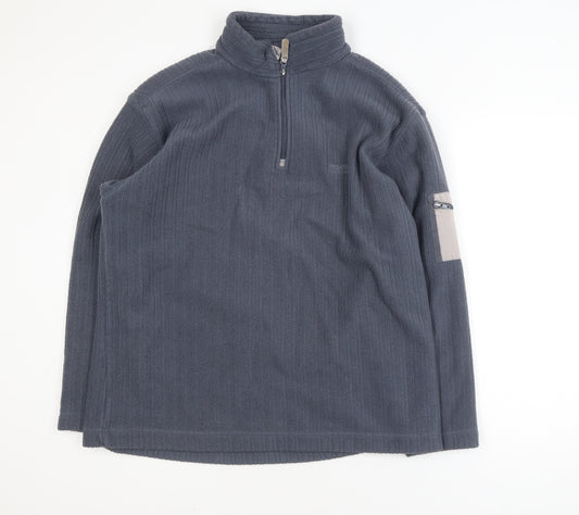 Regatta Mens Grey XL Half Zip Fleece Sweatshirt Outdoor Classic