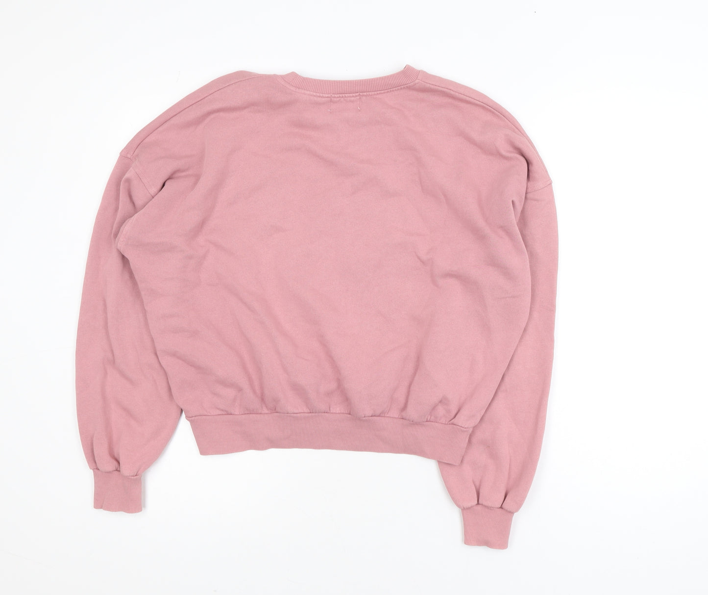 Pull&Bear Women Pink City of Chicago Pullover Sweatshirt S