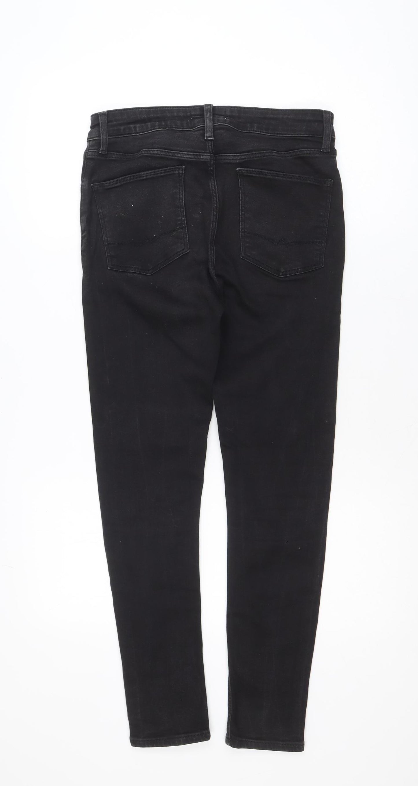 ASOS Women’s Black Skinny Jeans Size 12 Regular Fit 30W 32L
