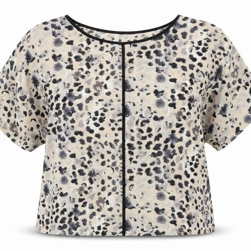 Marks and Spencer Women’s Beige Animal Print Blouse Size 14