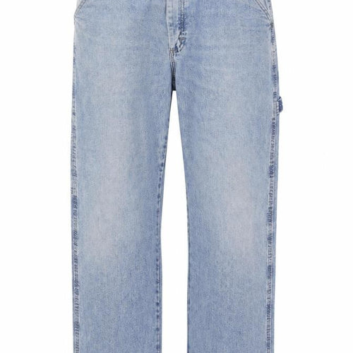 Wrangler Men's Blue Straight Denim Jeans 34x29 Relaxed Fit