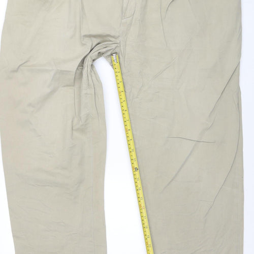 Polo Ralph Lauren Men's Beige Chino Trousers 42x32 Regular Fit