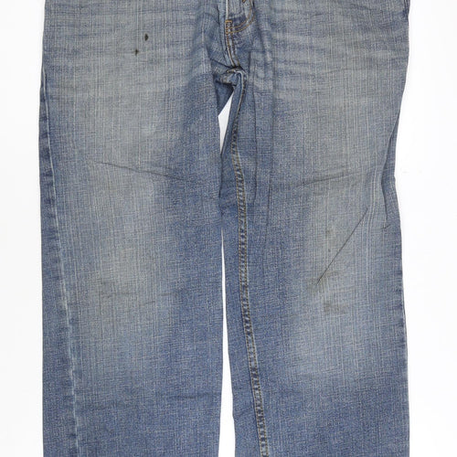 Denizen from Levi’s Men Blue 34x30 Relaxed Straight Denim Jeans