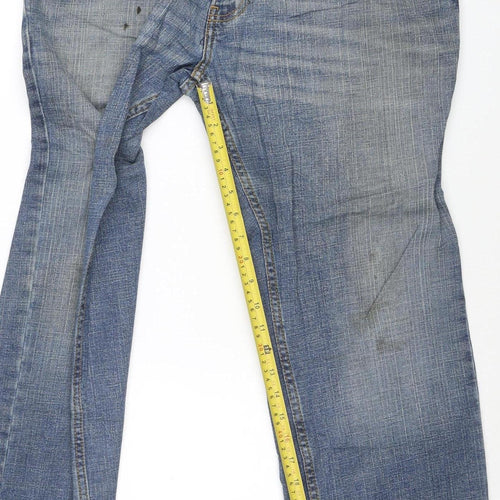 Denizen from Levi’s Men Blue 34x30 Relaxed Straight Denim Jeans