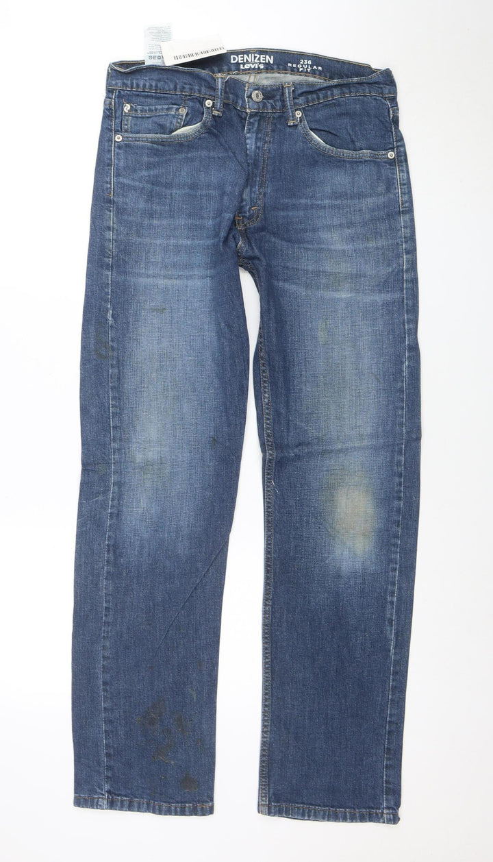 Denizen from Levi’s Men Blue 33W 32L Regular Fit Straight Jeans
