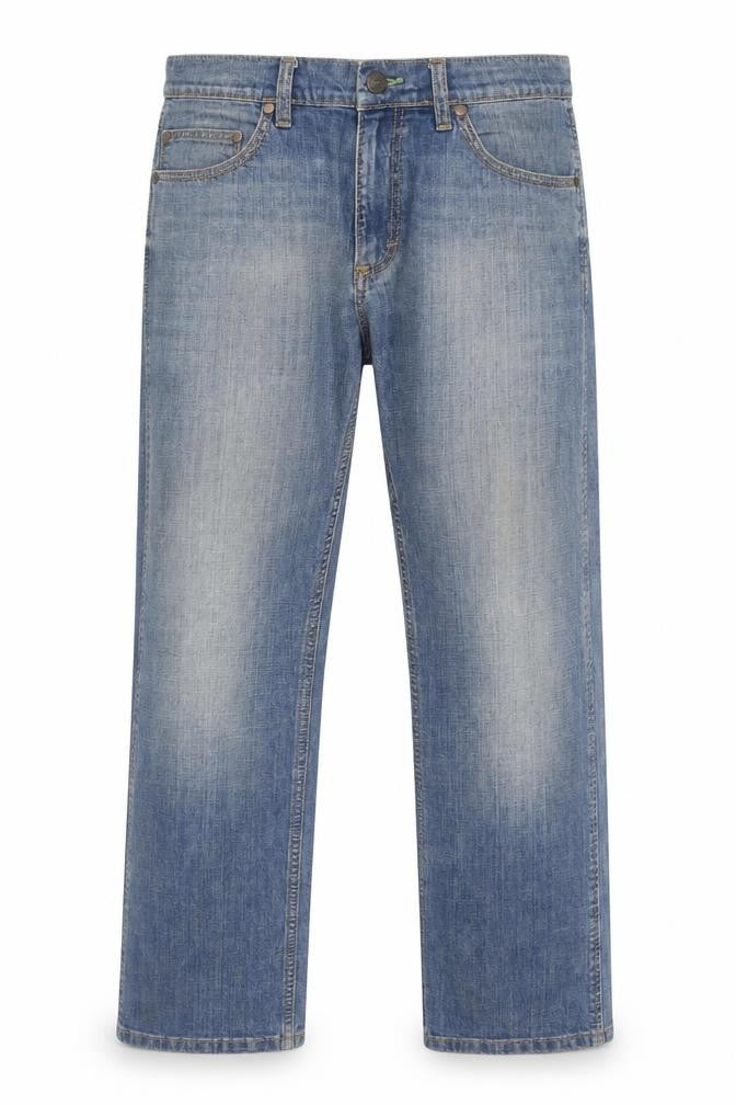 Wrangler Retro Men's Blue Slim Straight Denim Jeans W34 L32