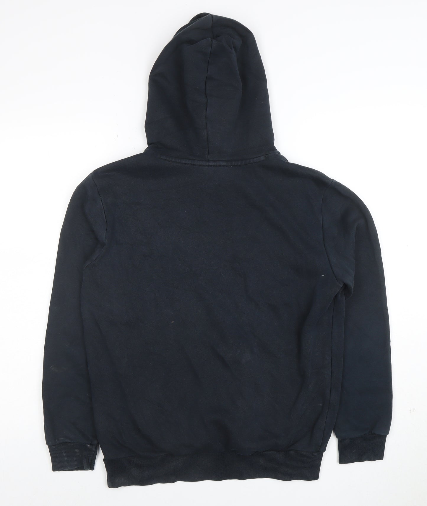 Puma Men's Black XS Pullover Hoodie Logo Fleece Sweatshirt