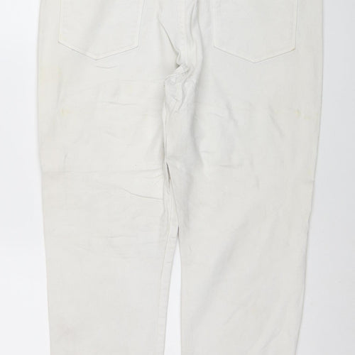 Levi Strauss & Co. Men's White Straight Denim Jeans Size 32 Regular