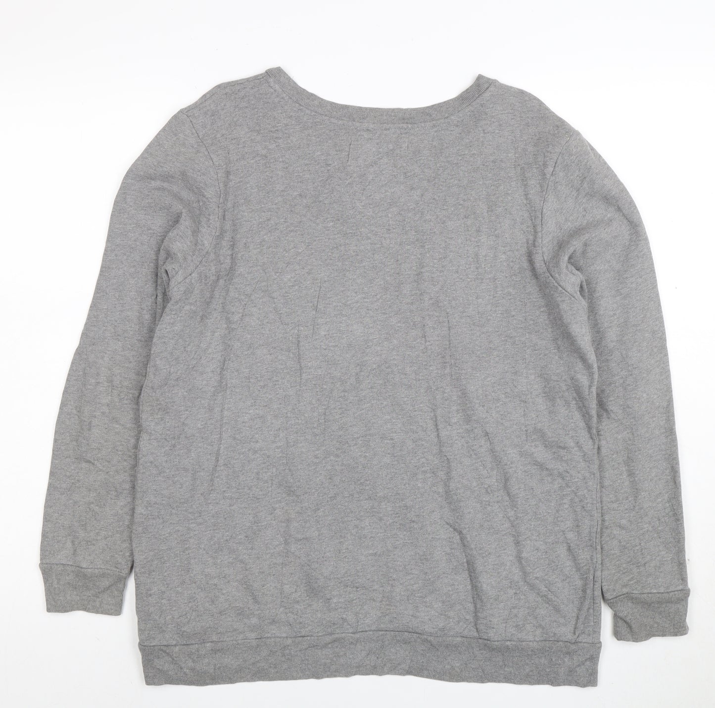 Calvin Klein Jeans Men's Grey Logo Sweatshirt Size S Pullover