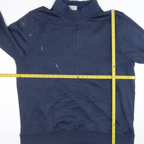 Under Armour Men's Blue 2XL 1/4 Zip Pullover Sweatshirt