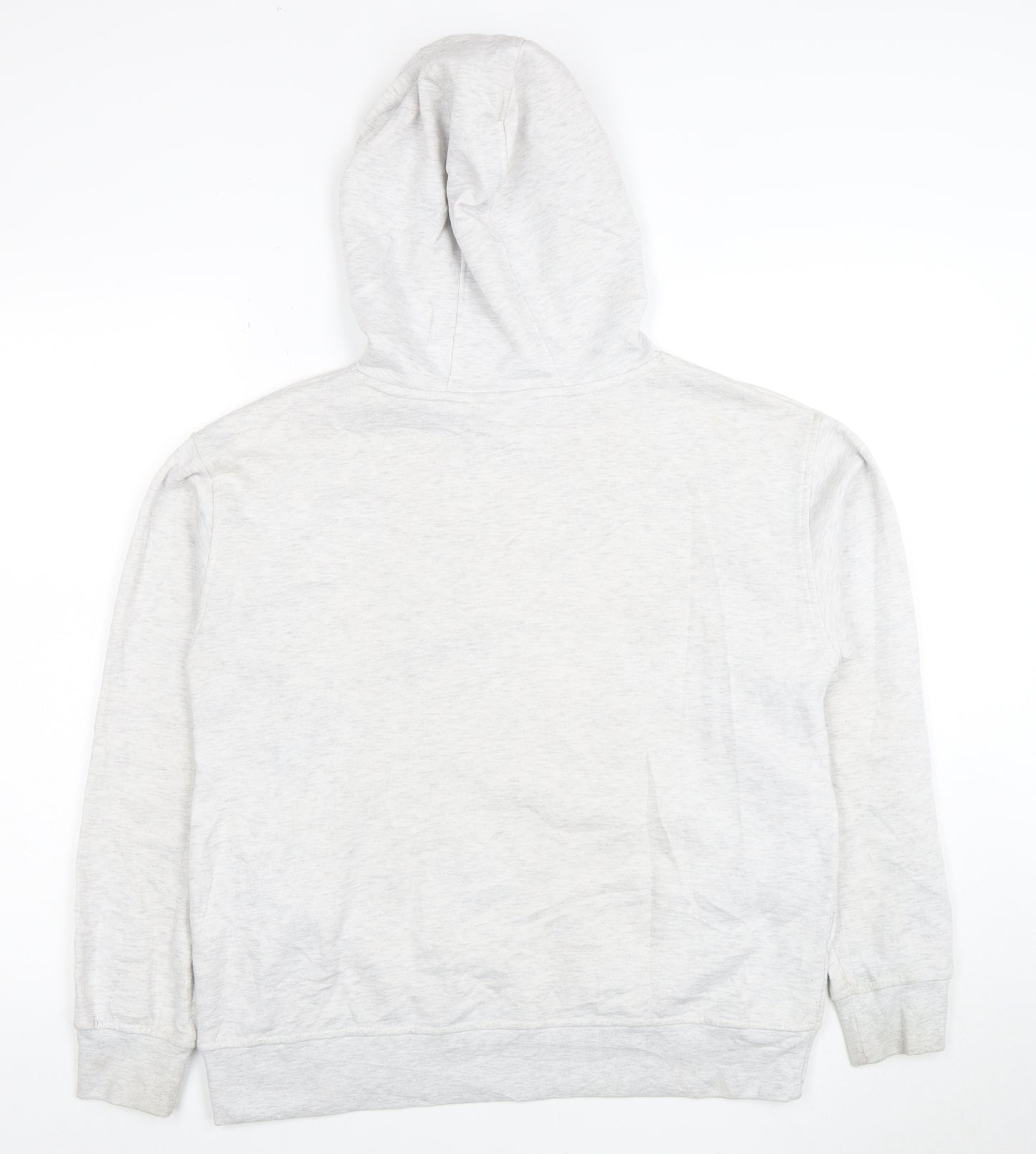 Disney Women's Grey Stitch Hoodie Size S Pullover Hooded Sweatshirt