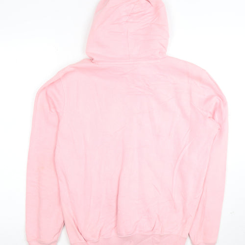 Champion Women's Pink Pullover Hoodie Size XS Logo Cotton Blend