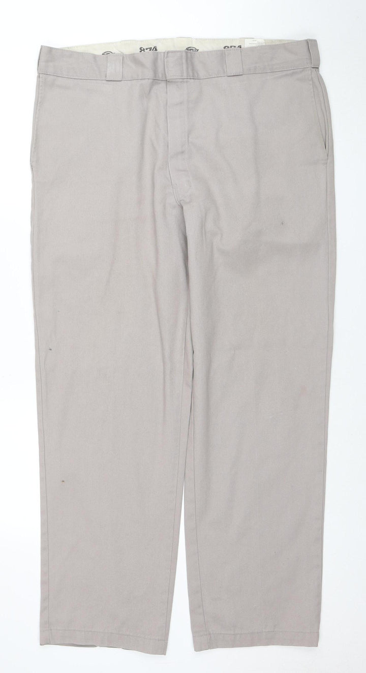 Dickies Men's Beige 874 Original Fit Work Chino Trousers 40x32