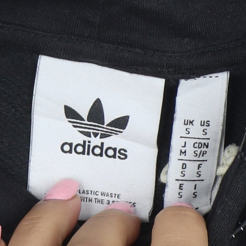 Adidas Men's Black Pullover Hoodie Adventure Logo Size S