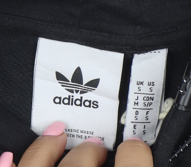 Adidas Men's Black Pullover Hoodie Adventure Logo Size S