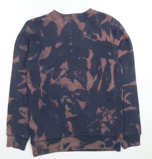 Champion Men's Multicoloured Tie Dye Pullover Sweatshirt M