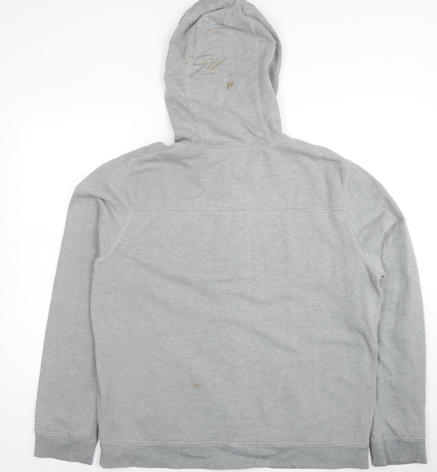 Timberland Mens Grey 2XL Full Zip Regular Fit Hoodie
