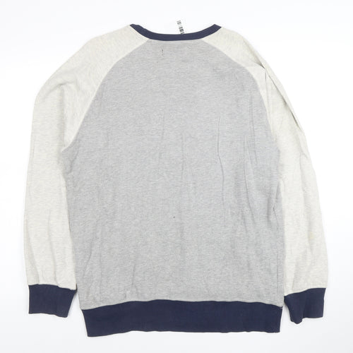U.S. Polo Assn. Men's Grey Sweatshirt XXL Crew Neck Cotton Blend