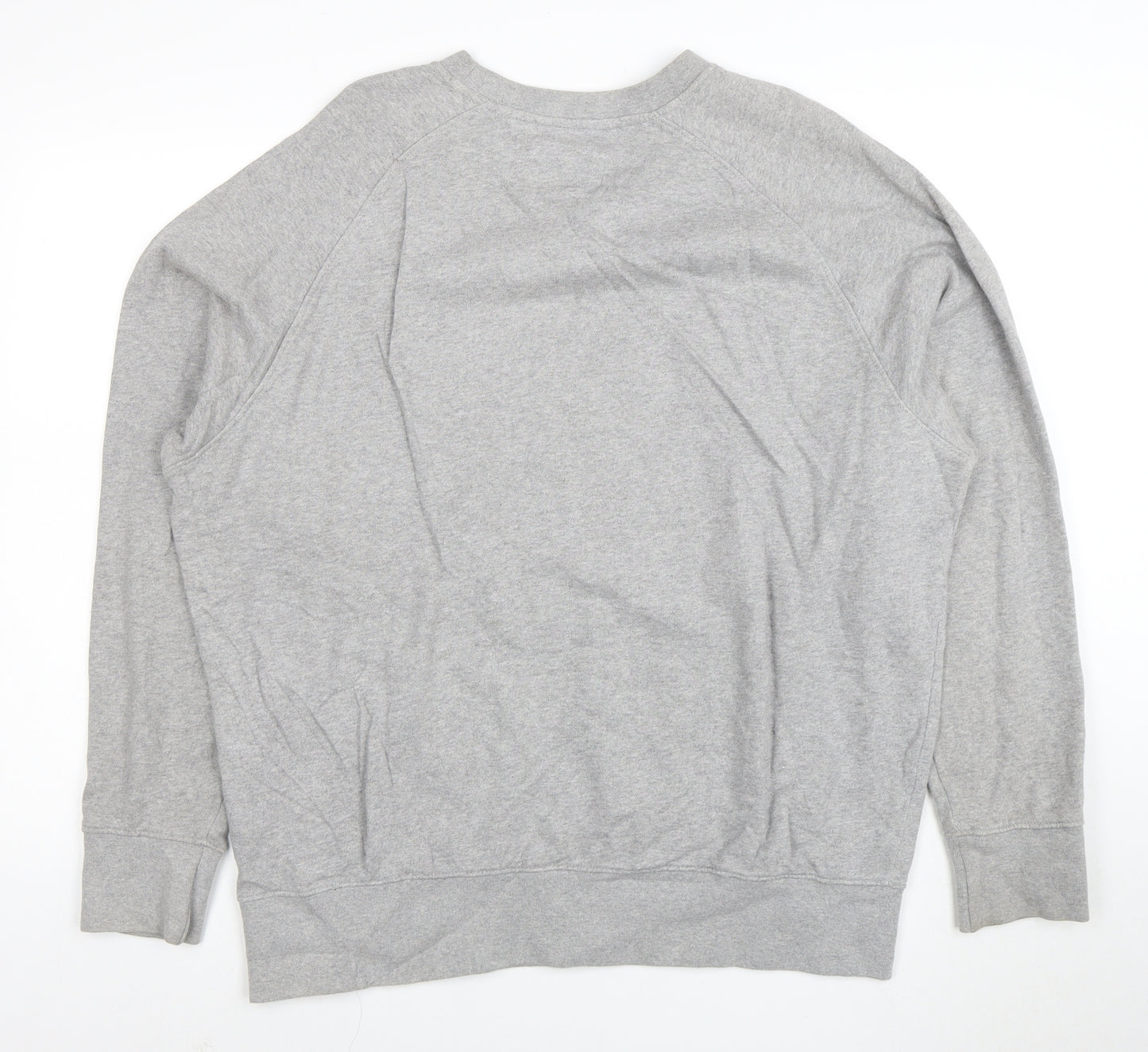 The Stronghold Men's Grey Los Angeles Crew Neck Sweatshirt Size L