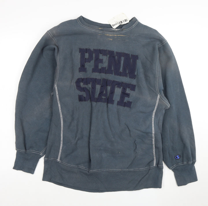 Champion Women's Blue Penn State Reverse Weave Pullover Sweatshirt XL