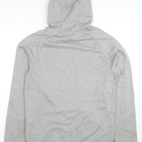 Nike Women’s Grey Dri-FIT Pullover Hoodie Small Lightweight Gymwear