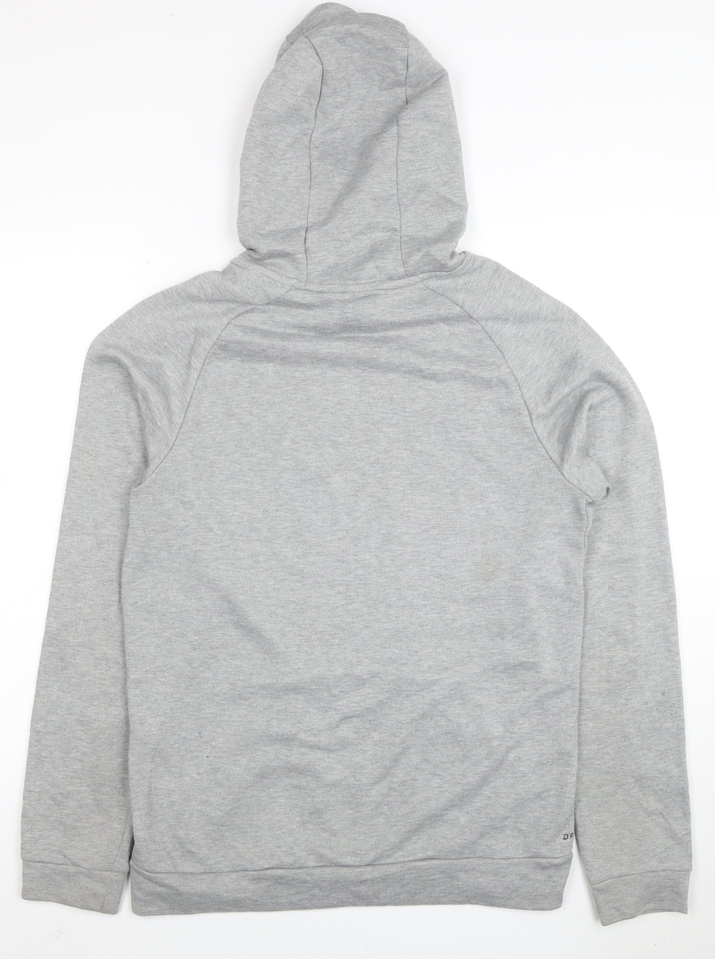 Nike Women’s Grey Dri-FIT Pullover Hoodie Small Lightweight Gymwear