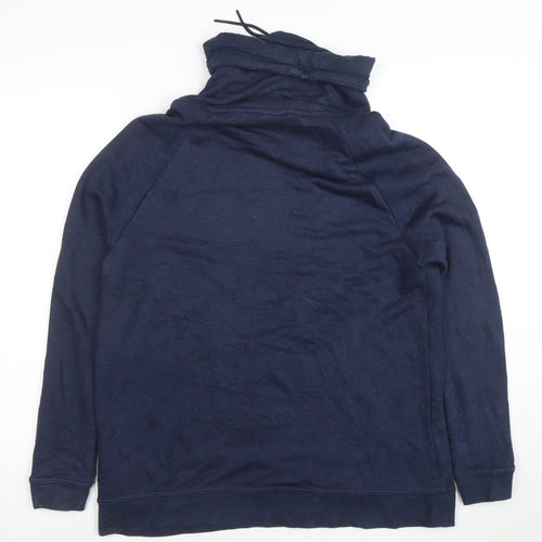 Nike Women's Navy Blue Pullover Hoodie Sweatshirt Size S