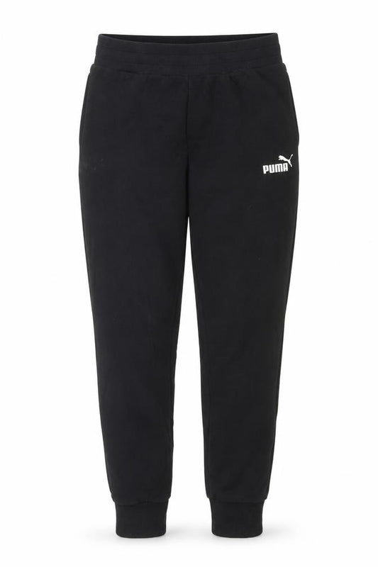 Puma Women's Black Jogger Trousers Size 10 Regular Fit Activewear
