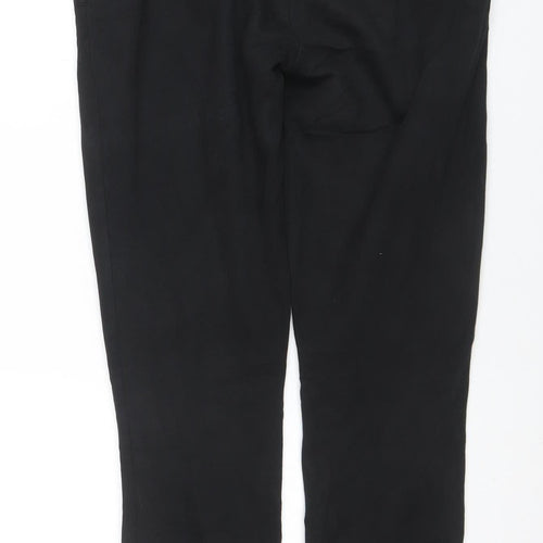 Puma Women's Black Jogger Trousers Size 10 Regular Fit Activewear