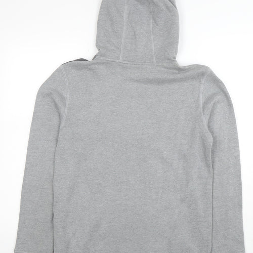 Under Armour Boys Grey Loose Fit Pullover Hoodie Size YXL