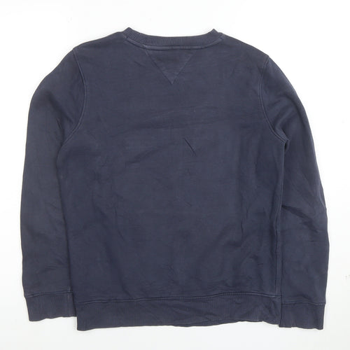 Tommy Hilfiger Boys Blue Crew Neck Pullover Sweatshirt Size 152