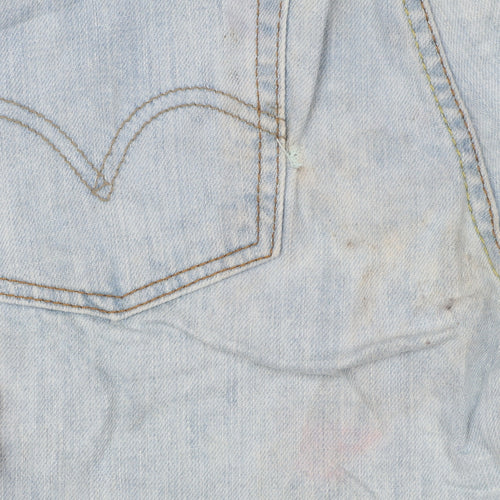 Levi Strauss Men's Blue Light Wash Denim 501 Shorts Size L 36W