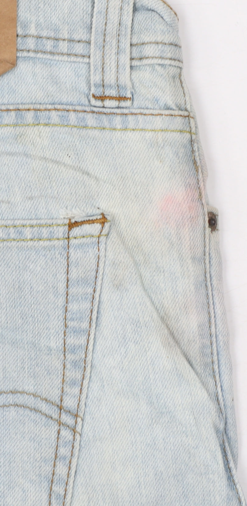 Levi Strauss Men's Blue Light Wash Denim 501 Shorts Size L 36W