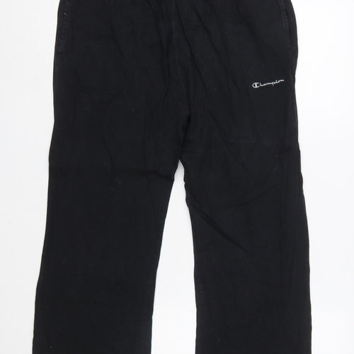 Champion Boys Black XL Cotton Sweatpants Jogging Trousers