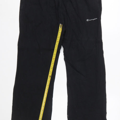 Champion Boys Black XL Cotton Sweatpants Jogging Trousers