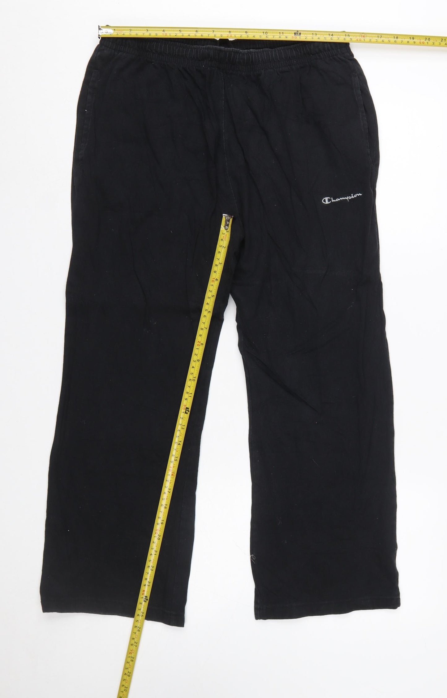 Champion Boys Black XL Cotton Sweatpants Jogging Trousers