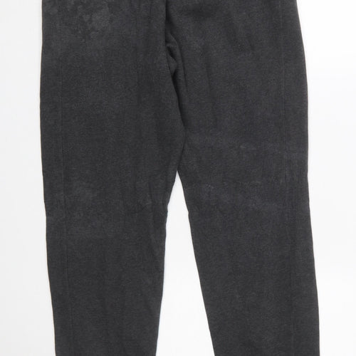 Puma Men's Black Jogger Trousers M Regular Fit Cotton Blend