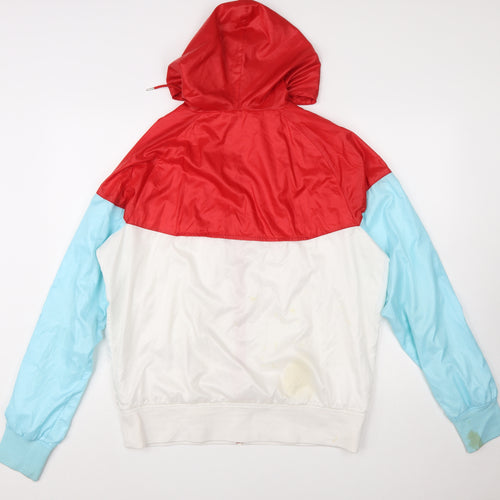Nike Mens Multicoloured L Windbreaker Hooded Jacket