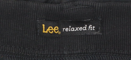 Lee Men's Black Cargo Shorts Relaxed Fit 2XL Cotton Blend