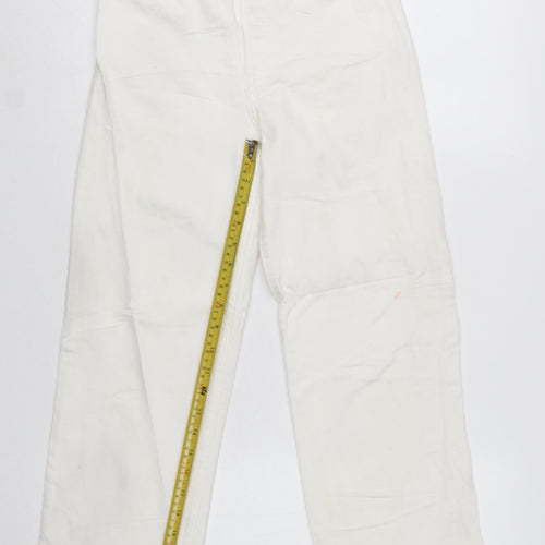 Levi's Premium Women's White Ribcage Straight Jeans Size 24