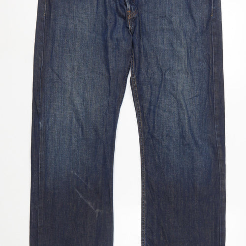 Levi's 758 Men's Blue Straight Fit Denim Jeans W36 L32